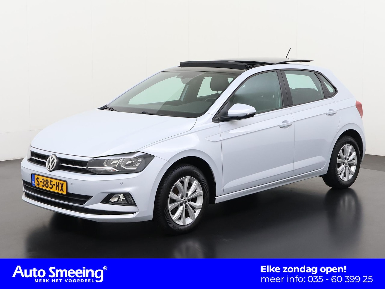 Volkswagen Polo - 1.0 TSI Highline DSG | Schuifdak | Adaptief Cruise | Stoelverwarming | Zondag Open! - AutoWereld.nl