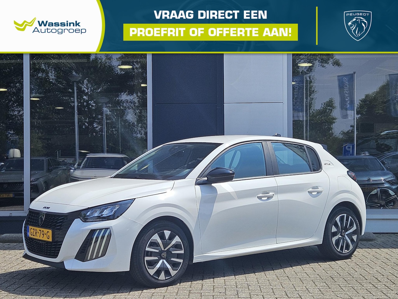 Peugeot 208 - 1.2 75 Style | Cruise Control | LED | DAB | Bluetooth | Parkeersensoren | - AutoWereld.nl