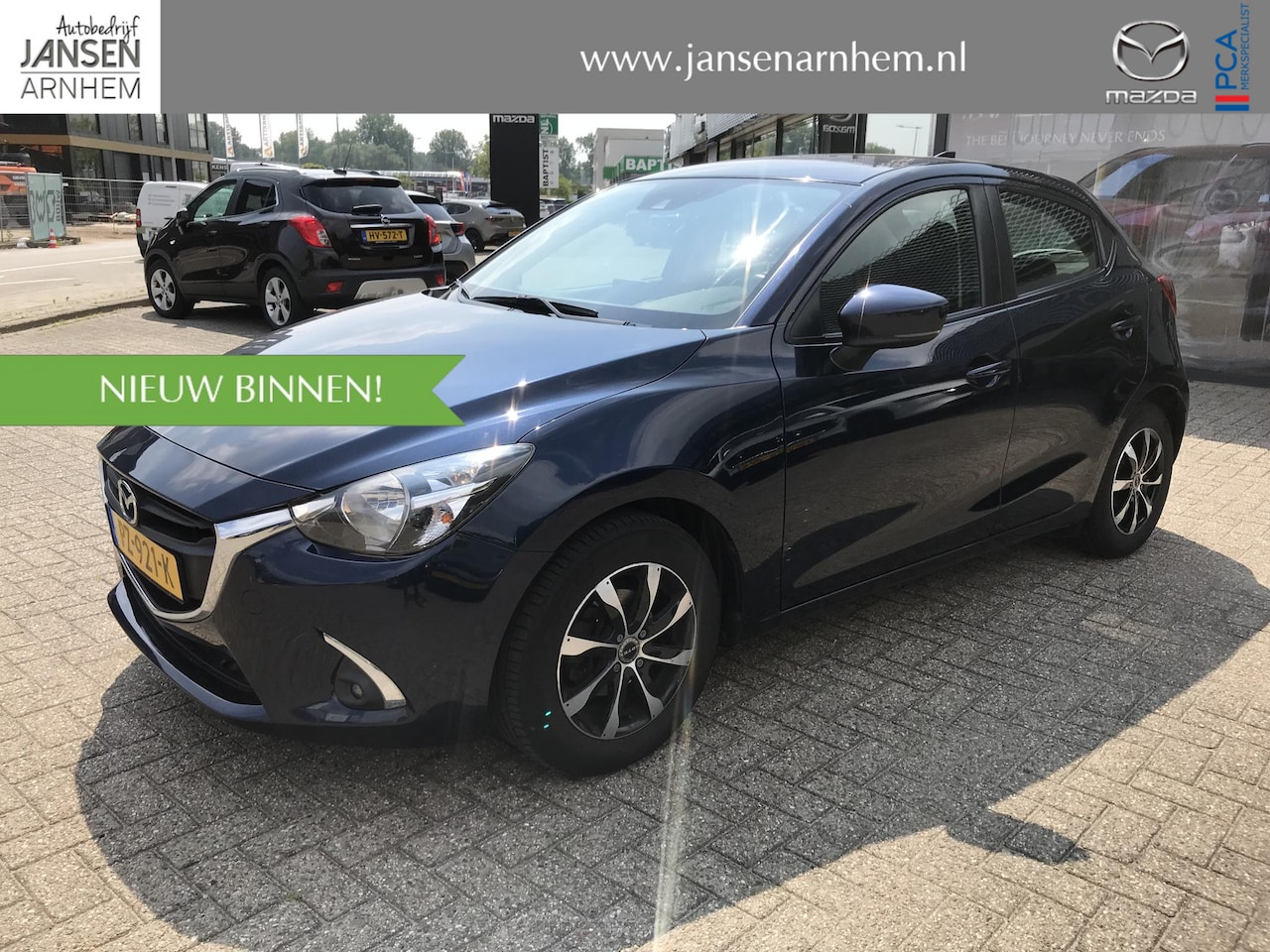 Mazda 2 - 1.5 Skyactiv-G Dynamic+ 1.5 Skyactiv-G Dynamic , Navi, Cruise, LMV 15 Inch, Airco, PDC, LKA - AutoWereld.nl