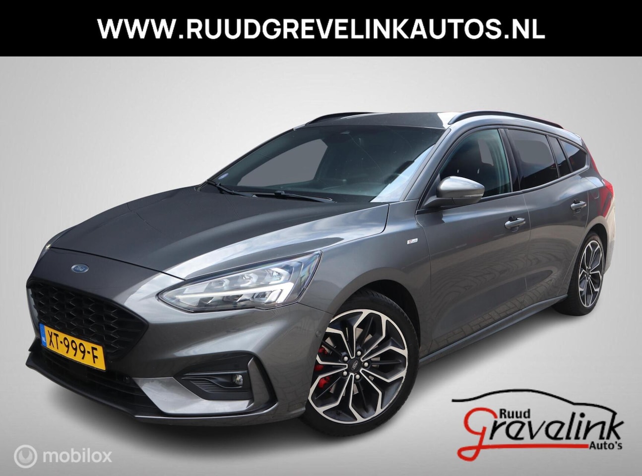 Ford Focus Wagon - EcoB 125 PK H6 ST-Line Navigatie Stoel- en Stuurverw Camera Parkassist 18"Velg - AutoWereld.nl