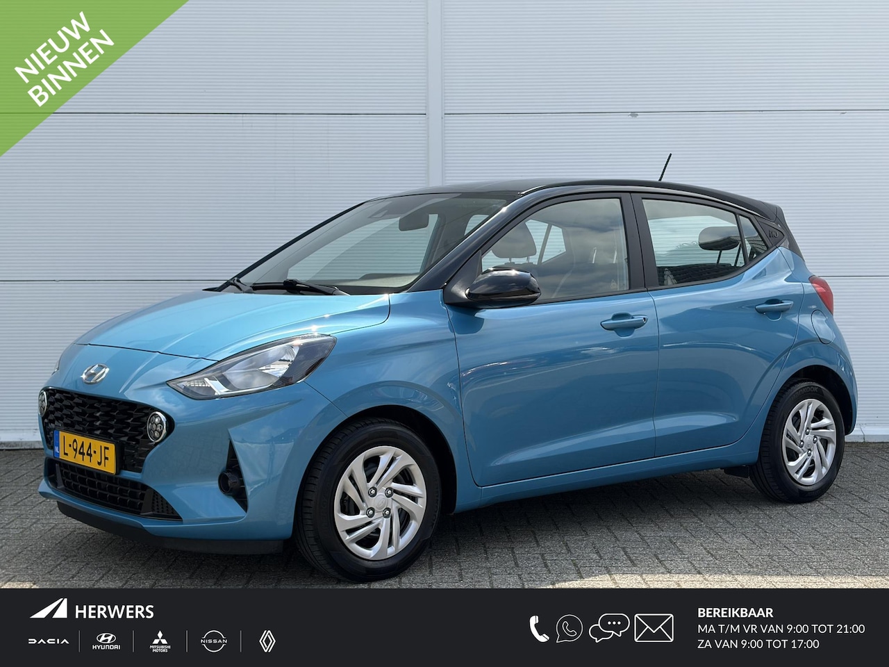Hyundai i10 - 1.0 Comfort Smart Two-Tone / Navigatiesysteem full map / Airco / Cruise control / Apple Ca - AutoWereld.nl