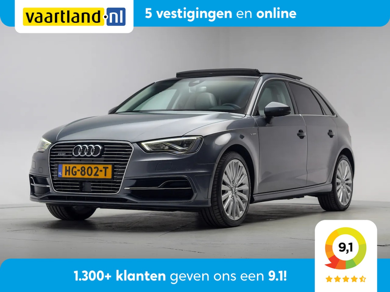 Audi A3 Sportback - 1.4 e-tron PHEV Ambition Pro Line plus [ Panorma Leder/Alcantara Cruise ] - AutoWereld.nl