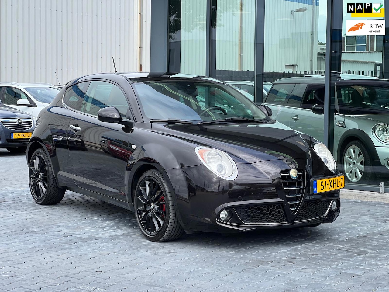 Alfa Romeo MiTo - 0.9 TWINAIR DISTINCTIVE NAVI LEDER - AutoWereld.nl