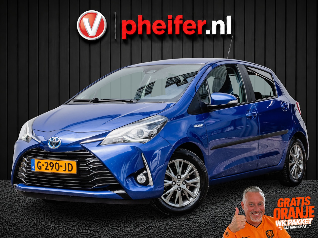Toyota Yaris - 1.5 Hybrid Aut. Dynamic Full map navigatie/ Cruise control/ DAB+/ Camera/ Lmv - AutoWereld.nl