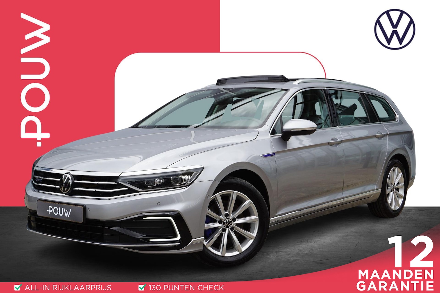 Volkswagen Passat Variant - 1.4 TSI 218pk PHEV GTE Business | SoH 100% | Panoramadak | Trekhaak | Blind Spot | Keyless - AutoWereld.nl