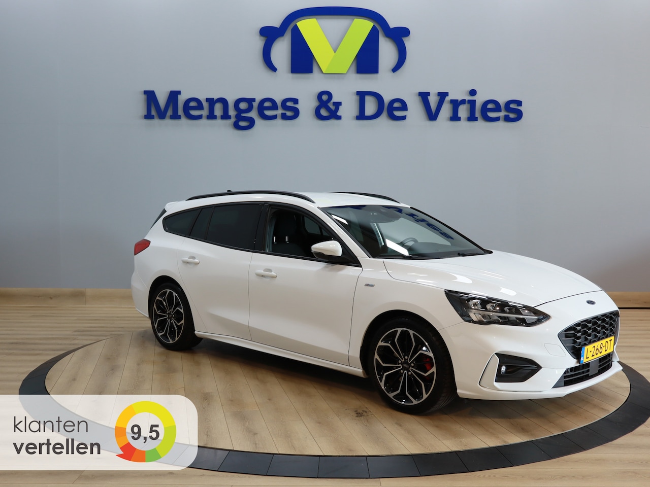 Ford Focus Wagon - 1.0 EcoBoost Hybrid ST Line X Business Airco ECC | Virtual | Camera | Cruise Control | Ban - AutoWereld.nl