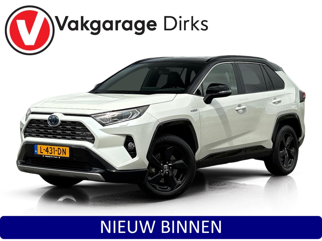 Toyota RAV4 - 2.5 Hybrid Bi-Tone ✅ LED ✅ ACC ✅ Camera - AutoWereld.nl