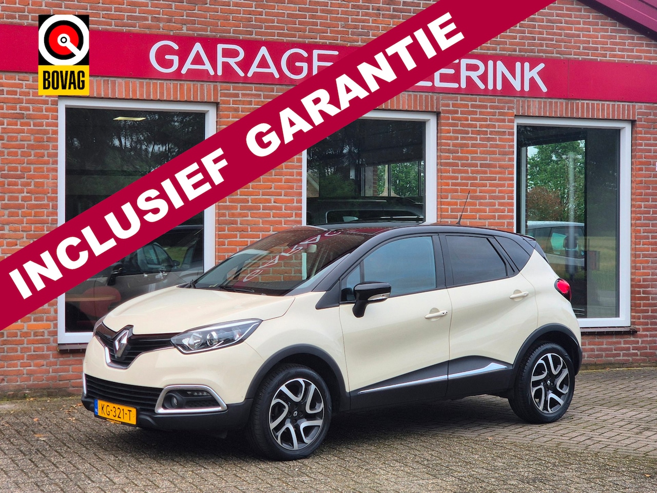 Renault Captur - 0.9 TCe Dynamique 90PK 5drs clima, cruise, navi, keyless, pdc, camera, lmv - AutoWereld.nl