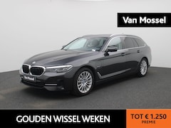 BMW 5-serie Touring - 520e 150kW | ACHTERUITRIJCAMERA | LEDER INTERIEUR | NAVIGATIE GROOT | MEMORY SEAT | TREKHA