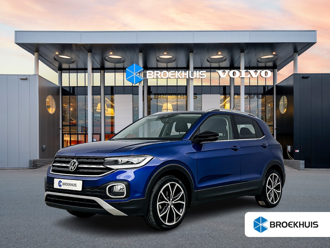 Volkswagen T-Cross - 1.0 TSI Style | 18" | Trekhaak | Adaptieve Cruise | Navigatie | LED | Cockpit Pro | Getint - AutoWereld.nl