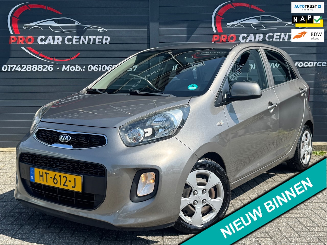 Kia Picanto - 1.0 CVVT ComfortLine AIRCO | EL.RAMEN | NAP | APK - AutoWereld.nl