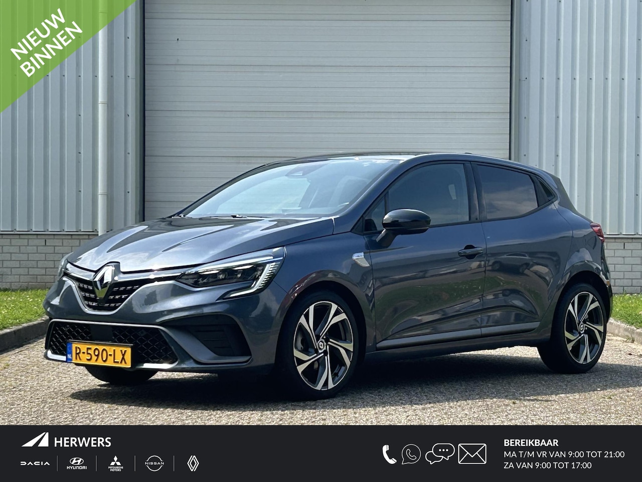 Renault Clio - 1.6 E-Tech Hybrid 145 R.S. Line / Groot Scherm / Lederen Bekleding / Dealer Onderhouden / - AutoWereld.nl