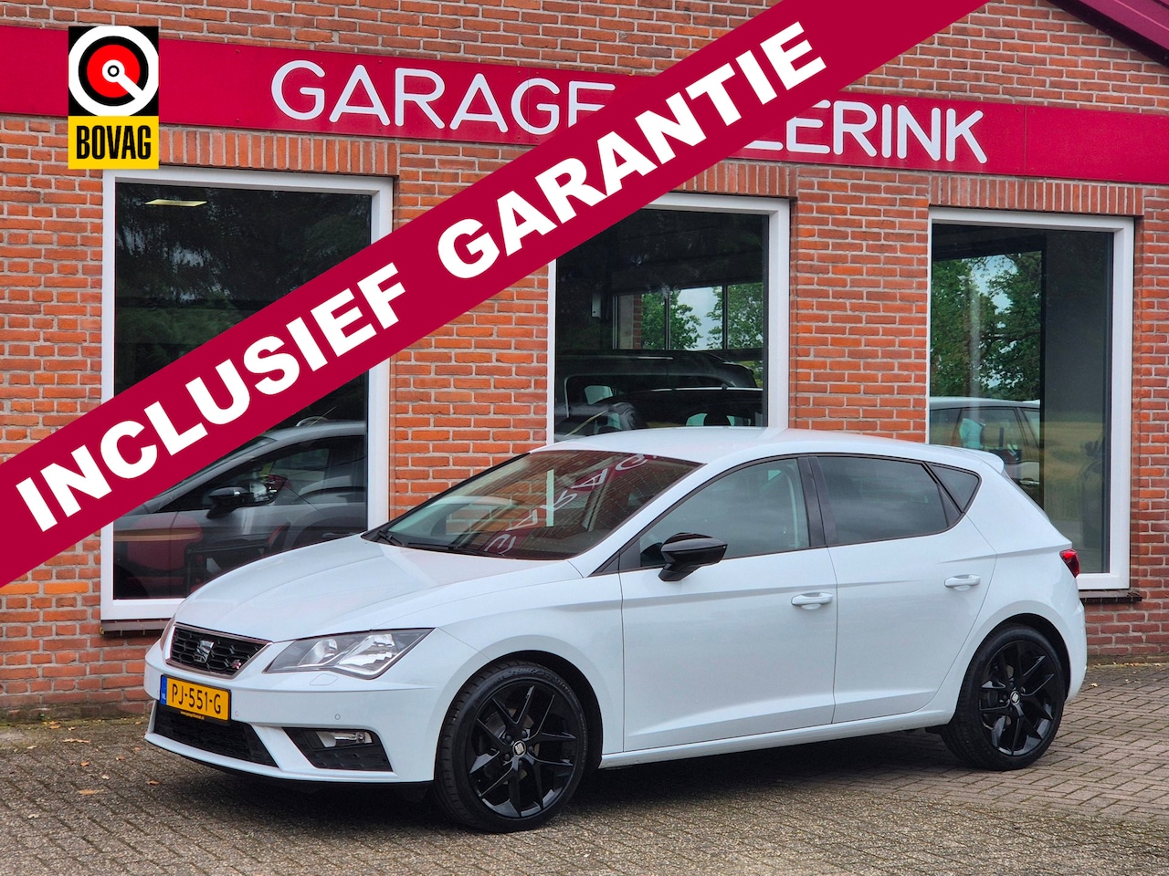 SEAT Leon - 1.0 EcoTSI Style Business Intense 116PK 5drs clima, cruise, navi, pdc, lmv, keyless, carpl - AutoWereld.nl