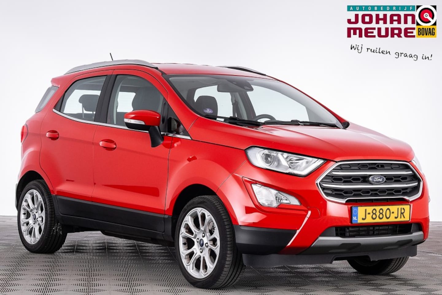 Ford EcoSport - 1.0 EcoBoost Titanium | ECC | Trekhaak ✅ 1e Eigenaar . - AutoWereld.nl