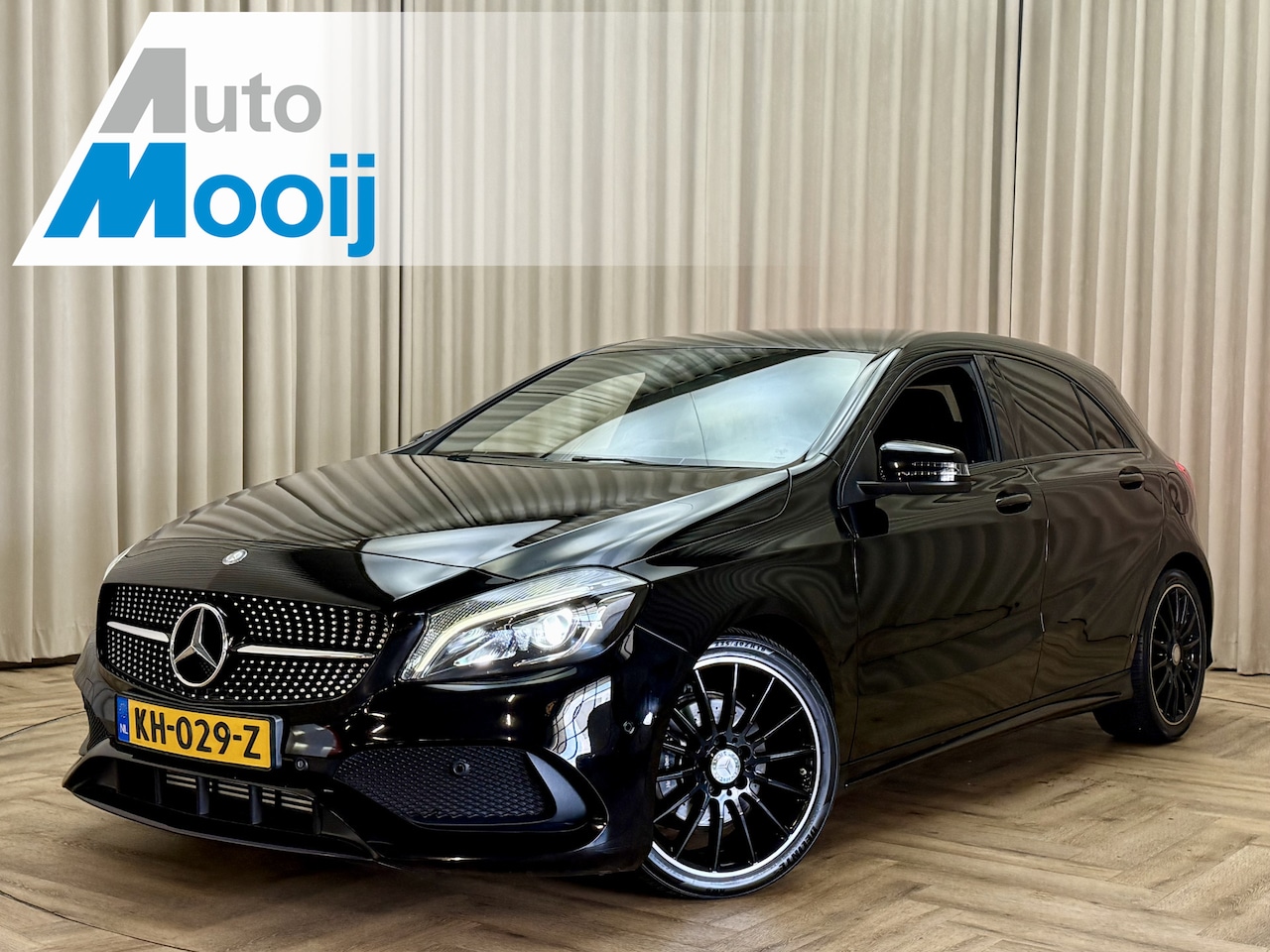 Mercedes-Benz A-klasse - 160 AMG Night Edition Org.NL! / Facelift / Camera / LED / Leder/Alcantara / Cruise / Navig - AutoWereld.nl