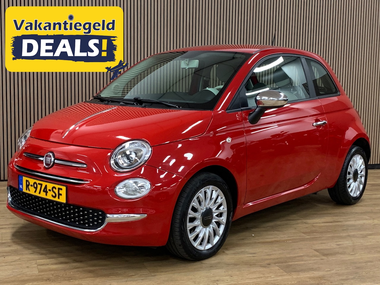 Fiat 500 - 1.2 Lounge|65000KM|Navigatie|Airco| - AutoWereld.nl