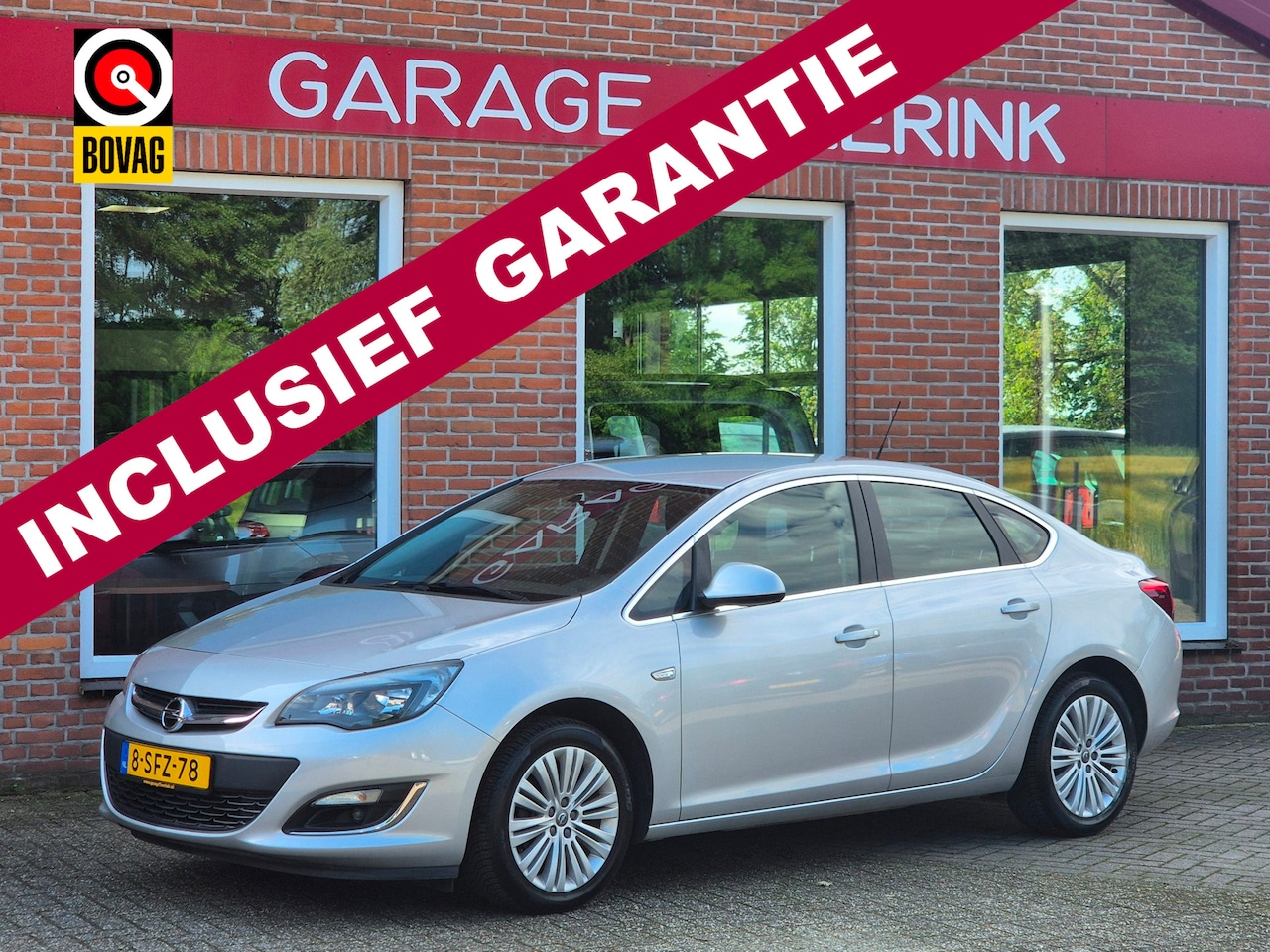 Opel Astra - 1.4 Design Edition 101PK 4drs airco. cruise, pdc, lmv, elektr.ramen, trekhaak - AutoWereld.nl