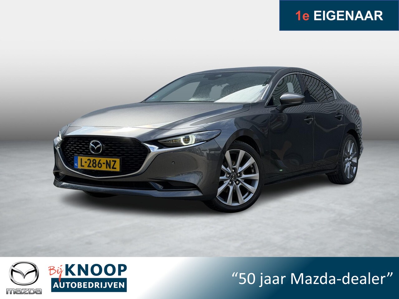 Mazda 3 Sport - 2.0 e-SkyActiv-G M Hybrid 150 Sportive | Dealeronderhouden | Camera | Stuur&Stoelverwarmin - AutoWereld.nl