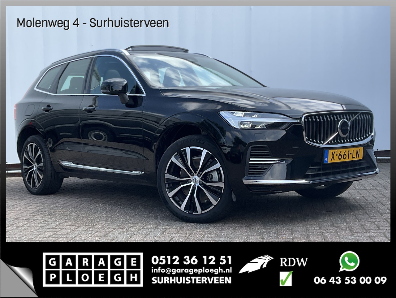 Volvo XC60 - 2.0 T6 Plug-in hybrid AWD Plus Bright Panorama Leer inscription stoelen - AutoWereld.nl