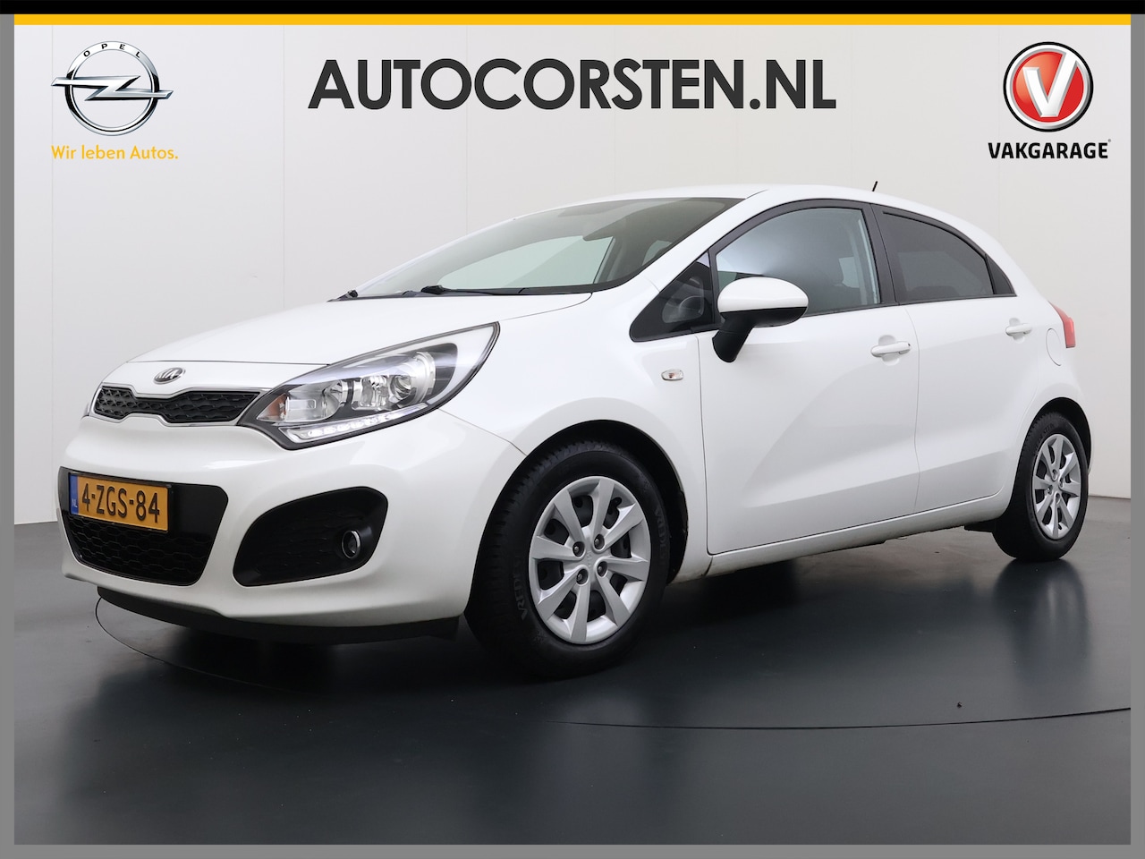 Kia Rio - 1.2I 86PK 5Drs Trekhaak Airco Cruise Control Bluetooth Lichtsensor Business Line Isofix ES - AutoWereld.nl