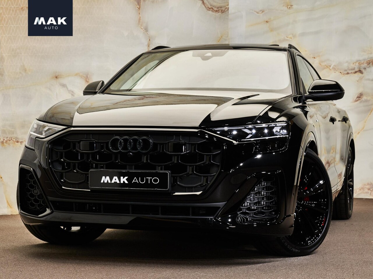 Audi Q8 - 60 TFSI e quattro Pro Line S Competition 60 TFSI e Quattro Pro Line S Competition , pano, 4W-best, B&O, Luchtv., OLED, S sportstoel - AutoWereld.nl