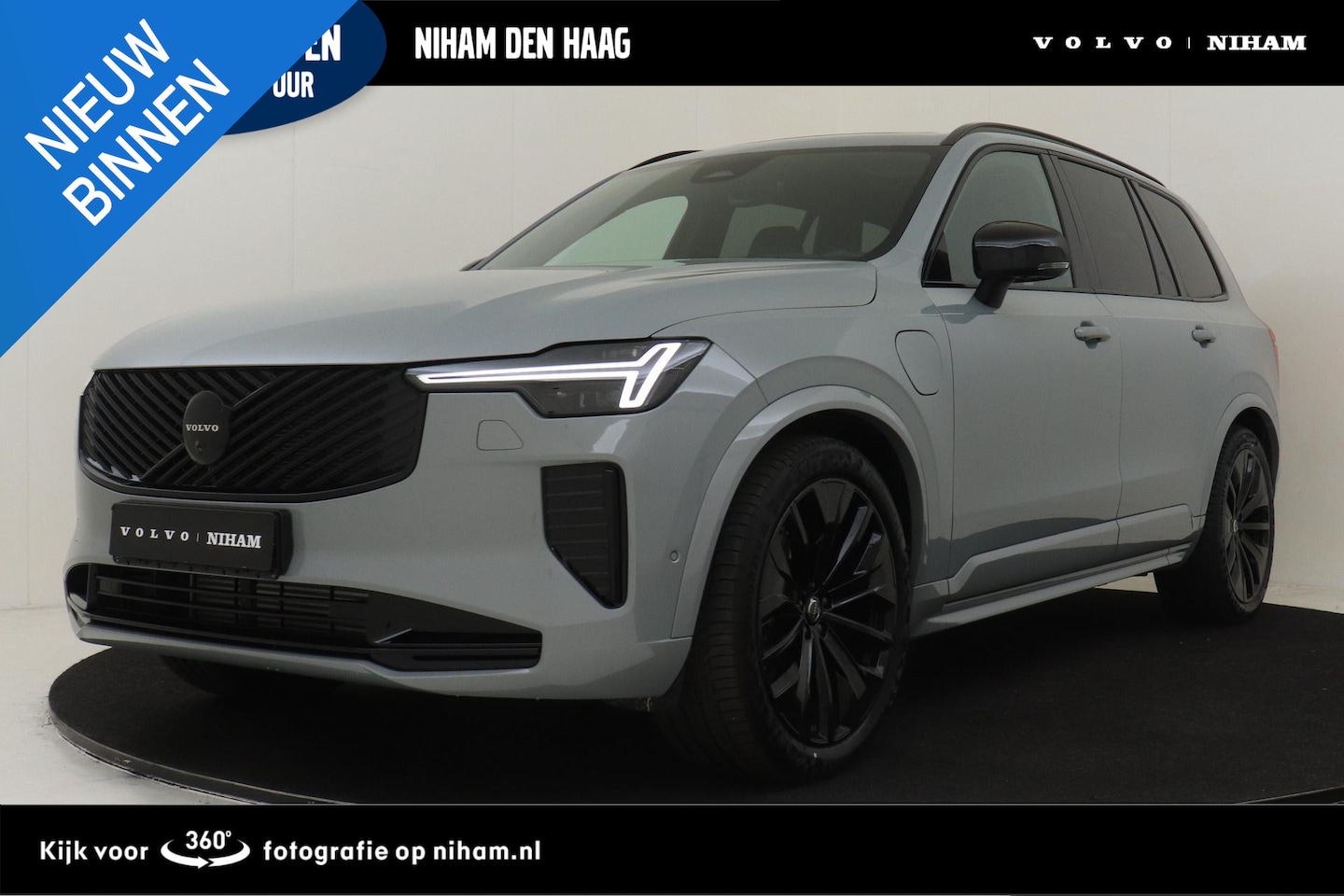 Volvo XC90 - II T8 PLUG-IN HYBRID AWD PLUS BLACK EDITION -PANO.DAK|BOWERS&WILKINS|LUCHTVERING|360°CAM|H - AutoWereld.nl