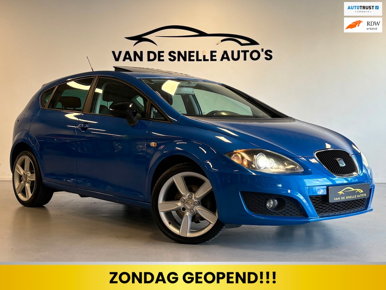 SEAT Leon - 1.8 TFSI Businessline High AUTOMAAT/PANO/PDC/BIXENON - AutoWereld.nl