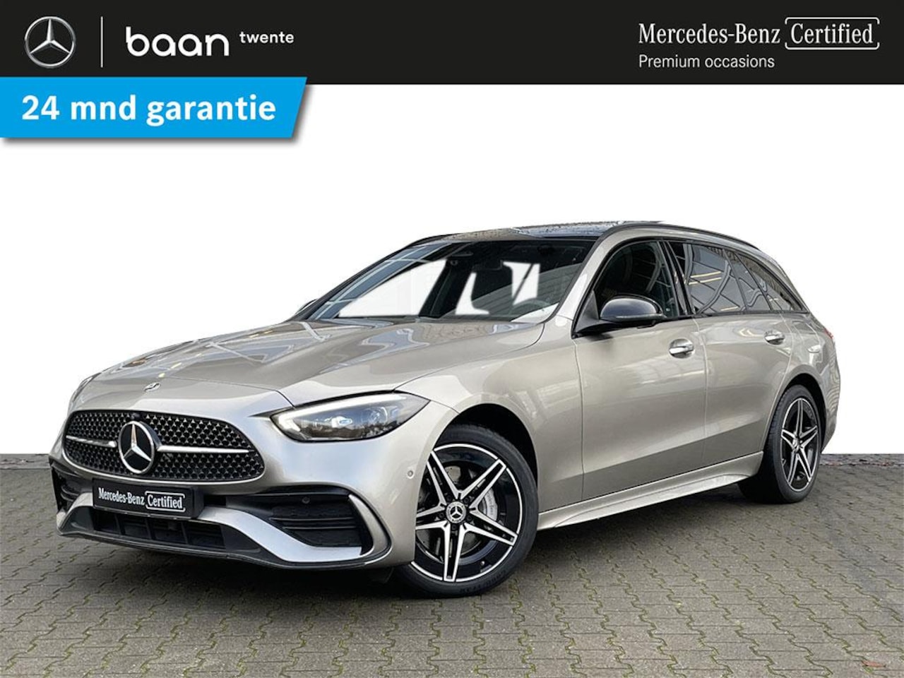 Mercedes-Benz C-klasse Estate - C 300 e AMG Line | Distronic | Nightpakket | Spiegelpakket | Elek. verstelbare voorstoelen - AutoWereld.nl