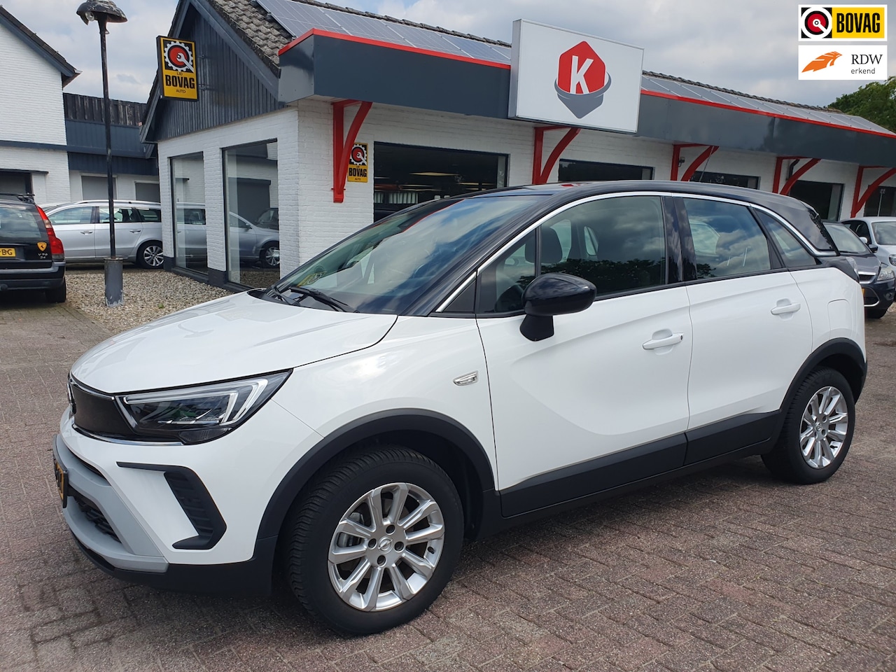 Opel Crossland - 1.2 Turbo Elegance Aut/Apple carplay/Camera - AutoWereld.nl