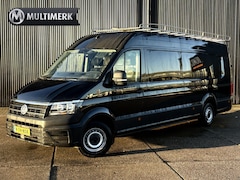 Volkswagen Crafter - 35 2.0 TDI L4H3 177PK AUTOMAAT MARGE | MOOIE UITVOERING | LUCHTVERING | ZWART |