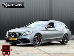 Mercedes-Benz C-klasse Estate - AMG 63 S PANO | 510PK | SELENIETGRIJS | HUD | ADAPTIVE CRUISE | C63 | C63S
