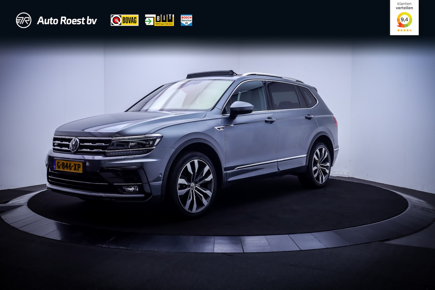 Volkswagen Tiguan Allspace - 2.0 TSI 4Motion 7p R-LINE Highline PANO | FULL LED | CAMERA | VIRTUAL | CARPLAY | ELEK TRE - AutoWereld.nl