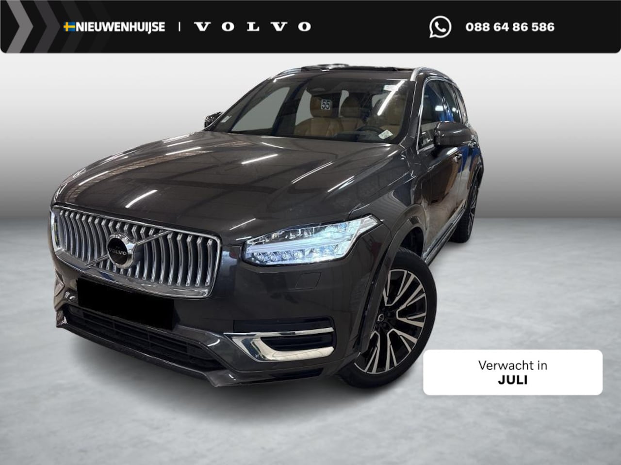 Volvo XC90 - 2.0 T8 Recharge AWD Ultimate Bright | Plug-in Hybrid (PHEV) | Luchtvering | Stoelventilati - AutoWereld.nl