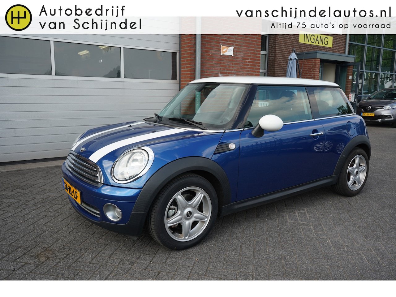 MINI 3-Deurs - 1.6 COOPER CHILI ORIGINEEL NEDERLANDS ANDROID/APPLECARPLAY XENON BLUETOOTH 16INCH LMV 4X Z - AutoWereld.nl