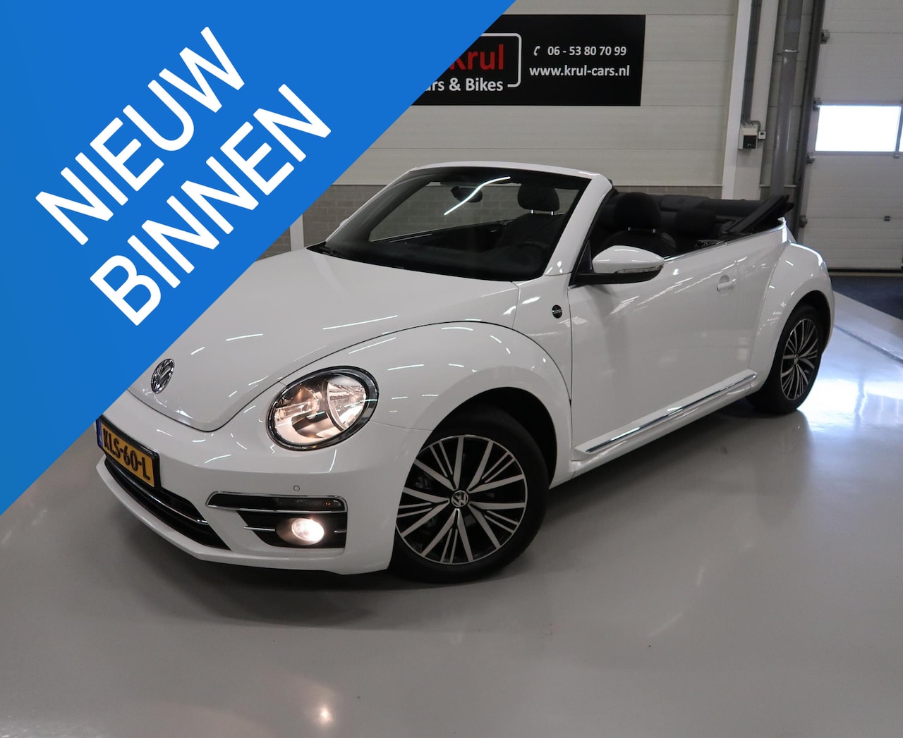 Volkswagen Beetle - 1.2 TSI Sound Automaat Navigatie Airco-ecc App connect 1e Eigenares Dealeronderhouden Wind - AutoWereld.nl