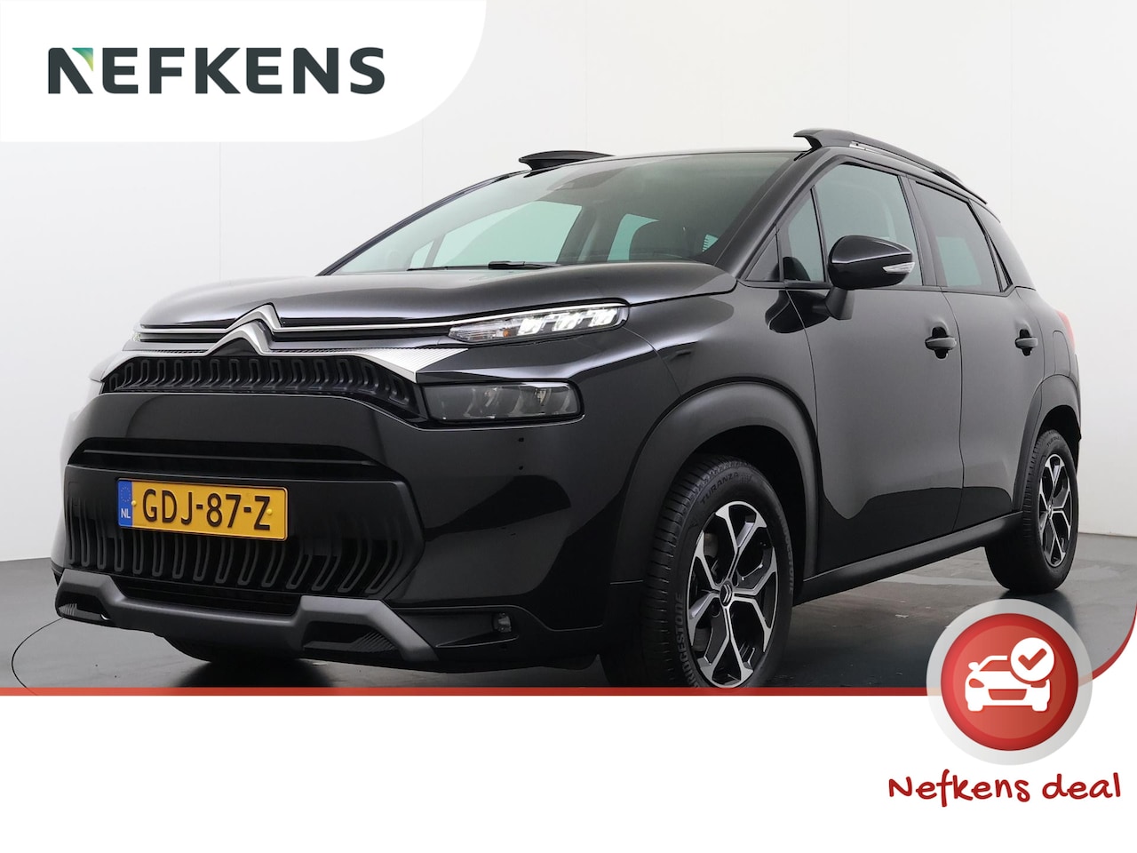 Citroën C3 Aircross - Plus 110pk | Navigatie | Automatische airco | Deels lederen bekleding | Stoelverwarming | - AutoWereld.nl