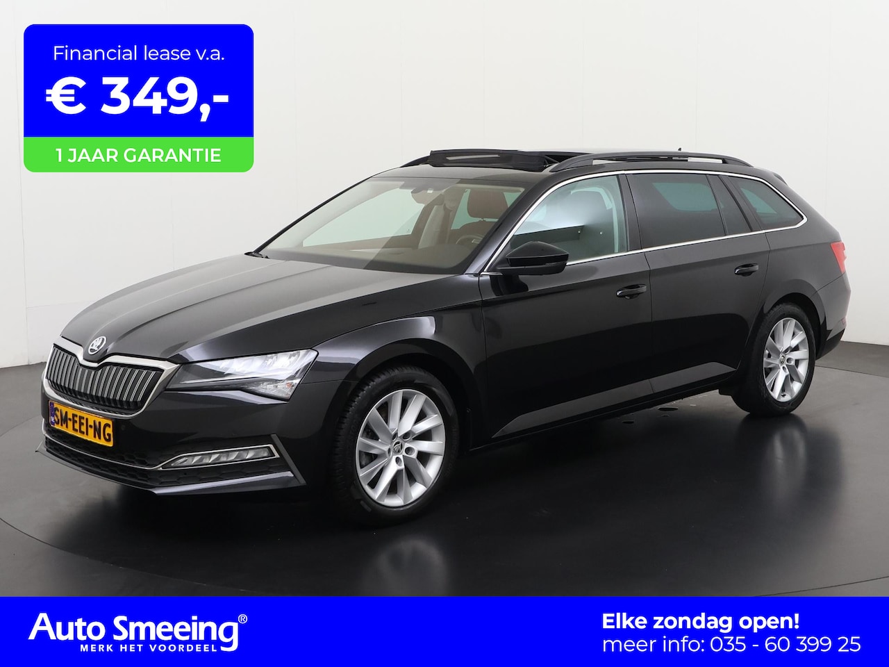 Skoda Superb Combi - 1.4 TSI iV Business Edition Plus | Panoramadak | Trekhaak | Memory stoel | Zondag Open! - AutoWereld.nl