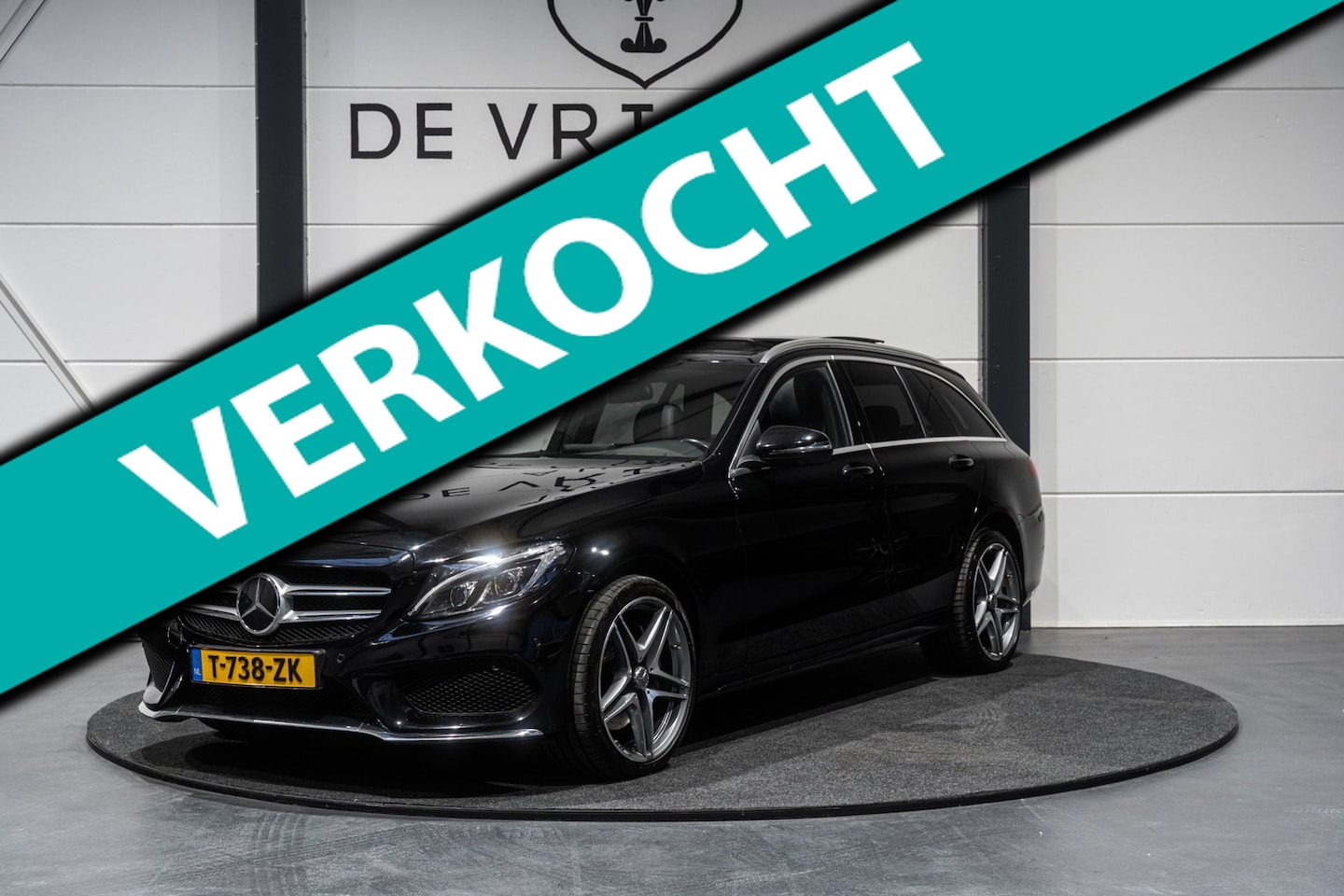 Mercedes-Benz C-klasse Estate - 300 Luchtvering Pano 360camera VOL! - AutoWereld.nl