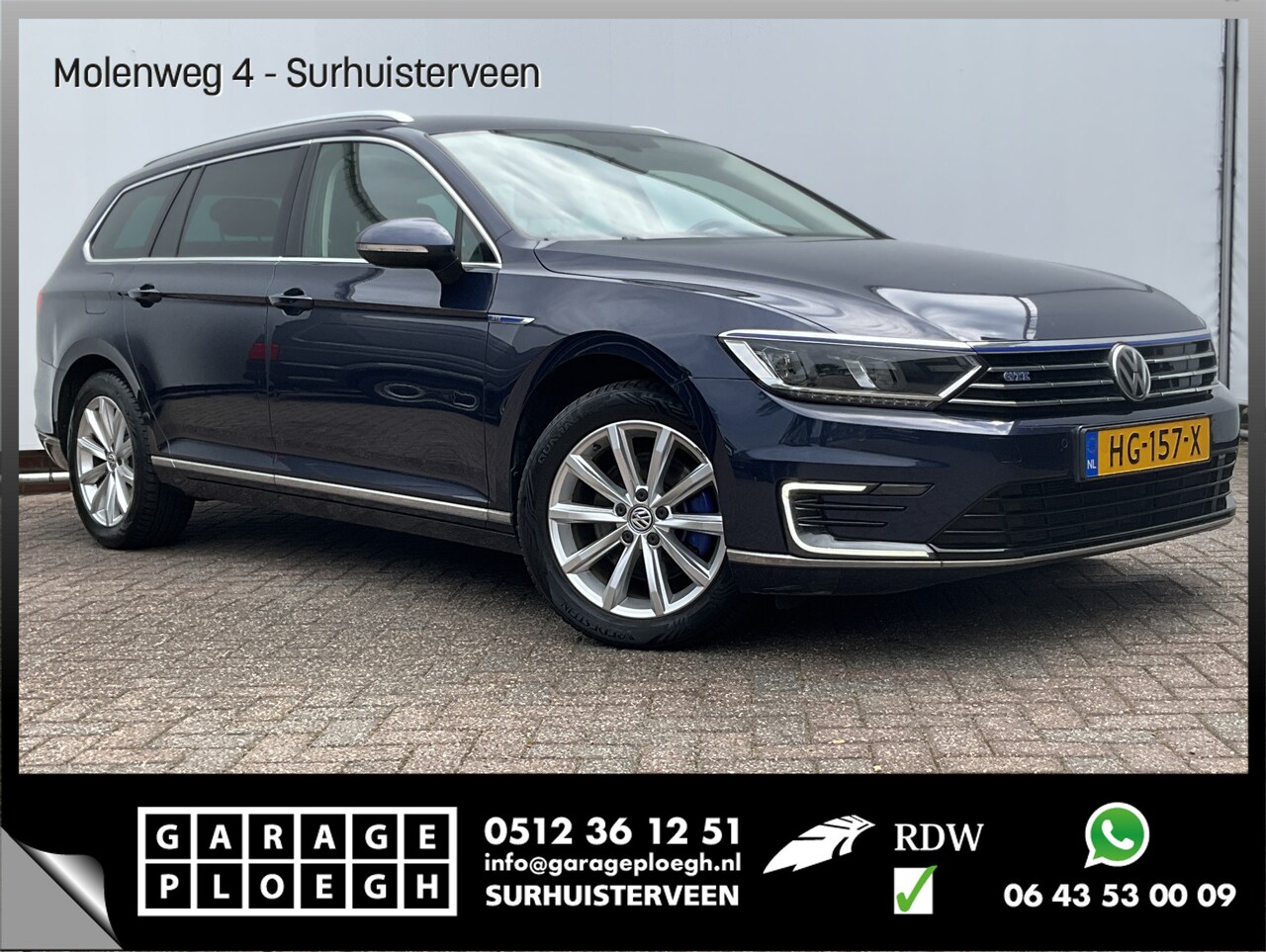 Volkswagen Passat Variant - 1.4 TSI GTE Highline Pano.dak Stoelverw. Trekhaak DAB PHEV - AutoWereld.nl