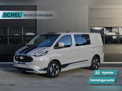 Ford Transit Custom - 320 2.5 PHEV L1H1 Sport DC 232pk - 2x Schuif - 360 Camera - ACC - Keyless - Stoel/Stuurver