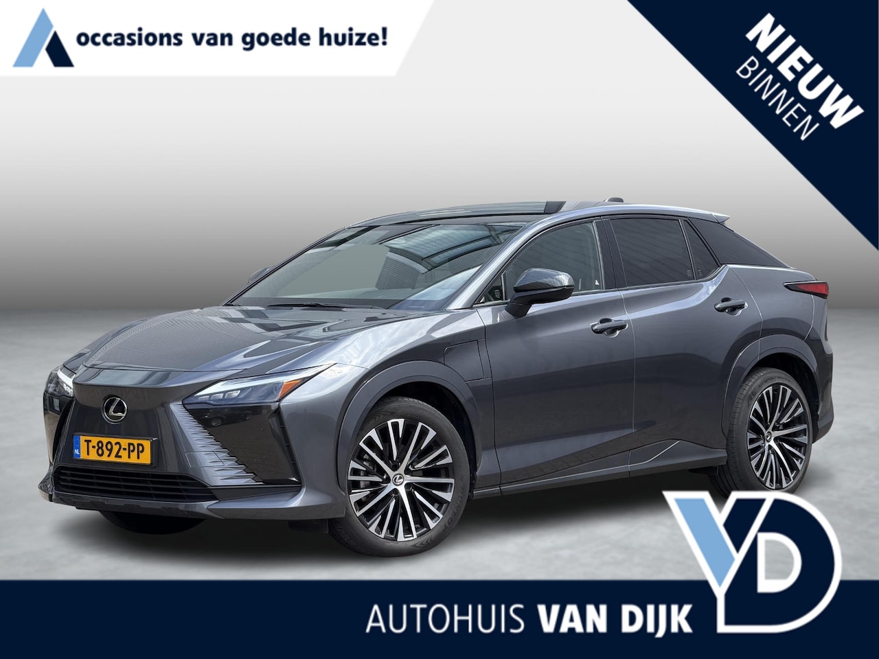 Lexus RZ - 450e Executive Line 71 kWh | NL-auto/1e eign./Pano-dak/Leder/Memory/Trekhaak - AutoWereld.nl