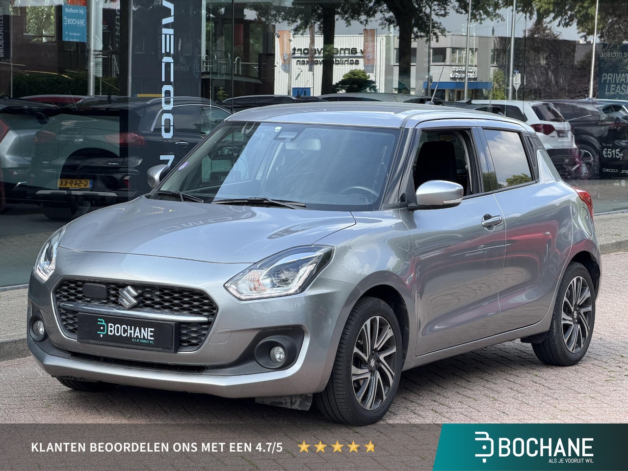Suzuki Swift - 1.2 Style Smart Hybrid 83PK | Keyless | Climate Control | Adaptieve Cruise Control | Carpl - AutoWereld.nl