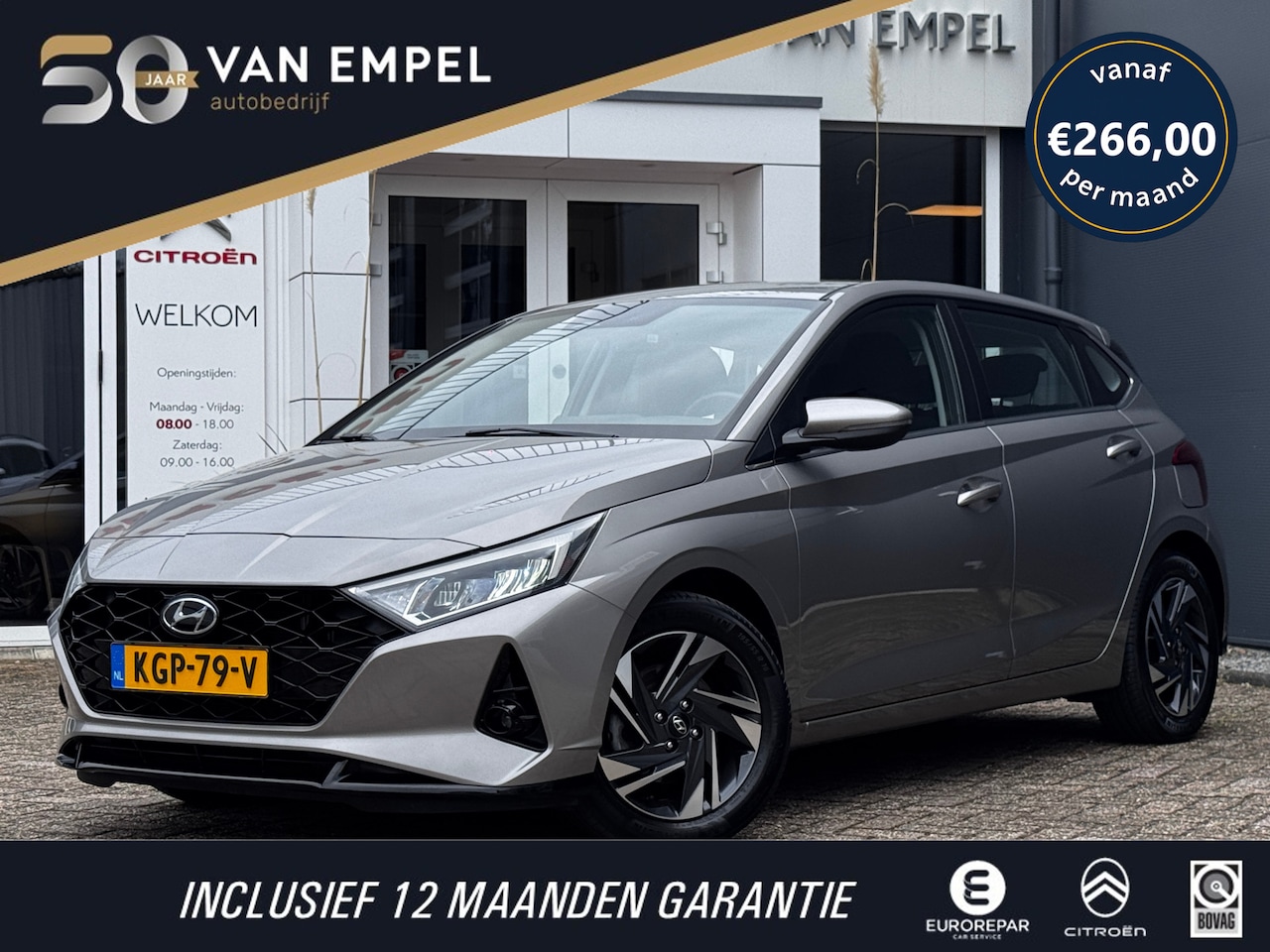 Hyundai i20 - 1.0 T-GDI Comfort Smart | 100 PK | Camera | Stoel + Stuurverwarming | Climate Control | Na - AutoWereld.nl