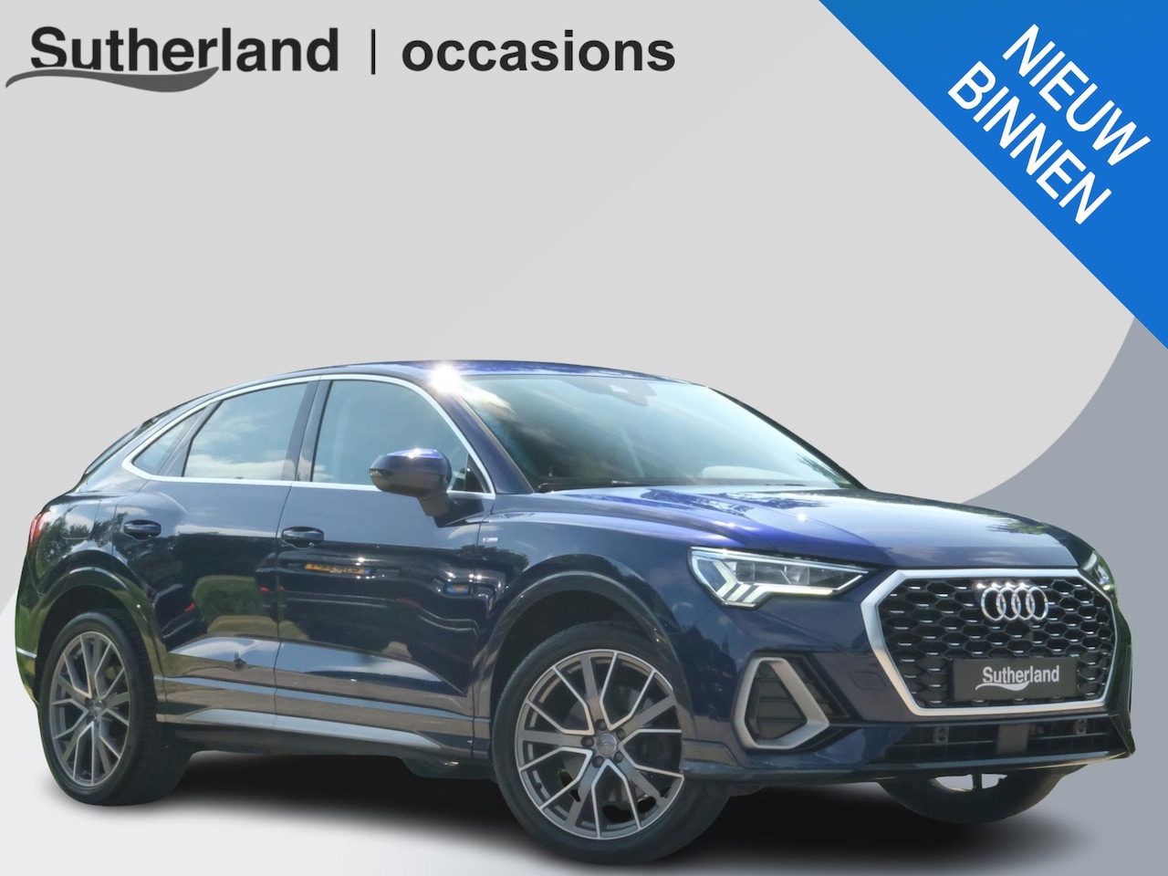 Audi Q3 Sportback - 45 TFSI e S Line 245 PK | Nieuw binnen, meer foto's volgen nog!| Lederen bekleding | Camer - AutoWereld.nl