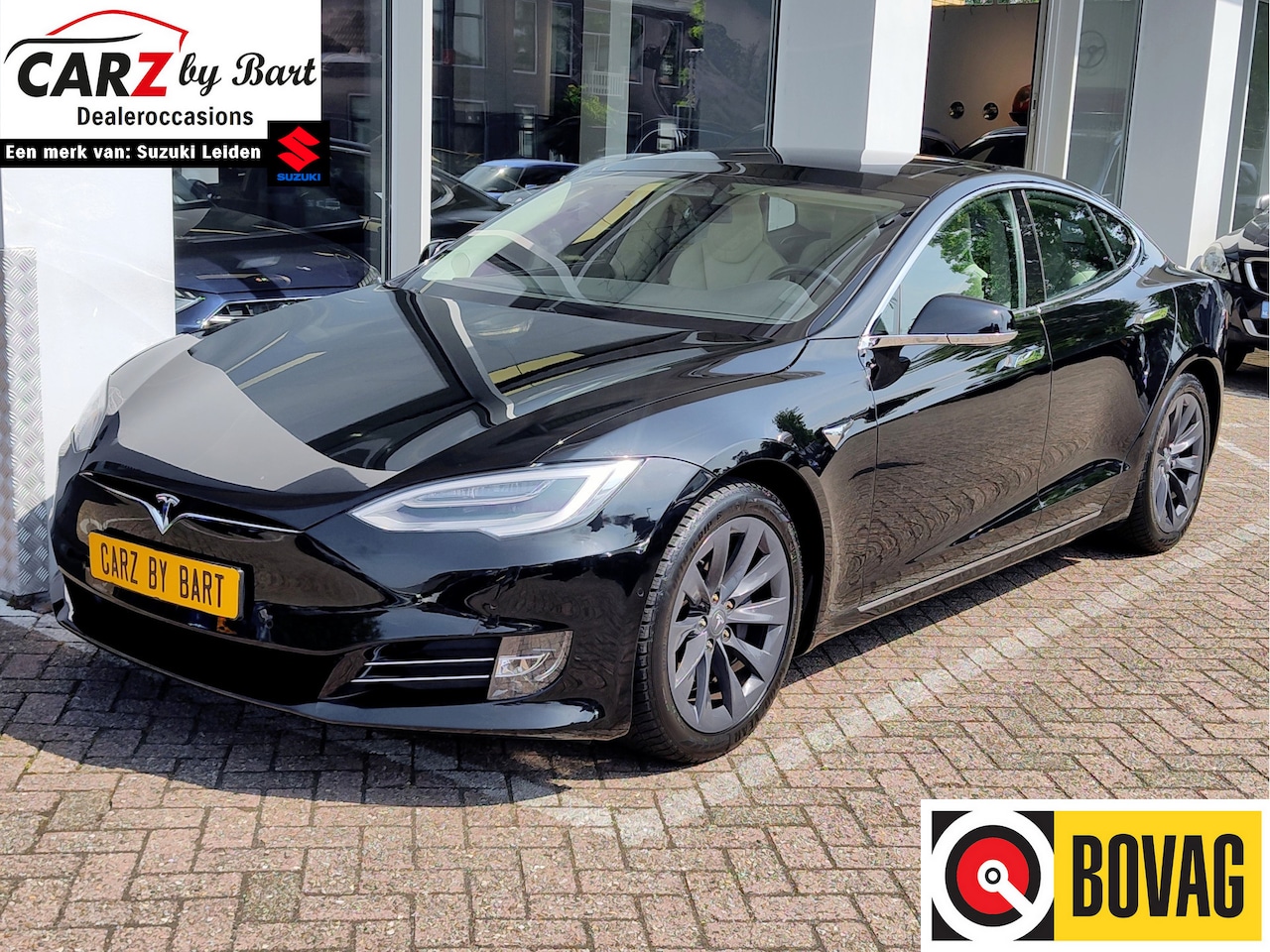 Tesla Model S - 75D BASE Panoramadak | Luchtvering | Stoel + Stuurverwarming - AutoWereld.nl