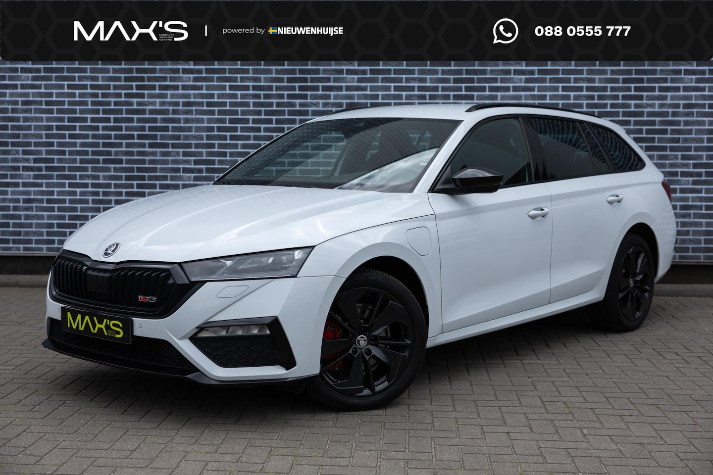 Skoda Octavia Combi - 1.4 TSI RS iV PHEV Business | Plug-in Hybrid (PHEV) | Trekhaak | Navigatie 10" | Virtual C - AutoWereld.nl