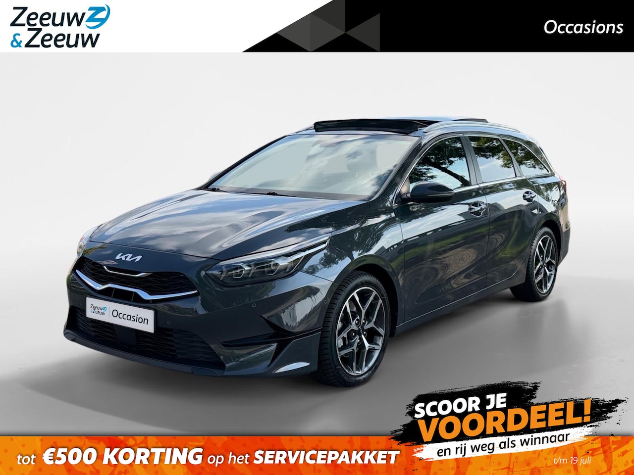 Kia Cee'd Sportswagon - Ceed 1.0 T-GDi MHEV Launch Edition | Schuif/Kantel Dak | Elekt. Achterklep | Adaptieve Cru - AutoWereld.nl