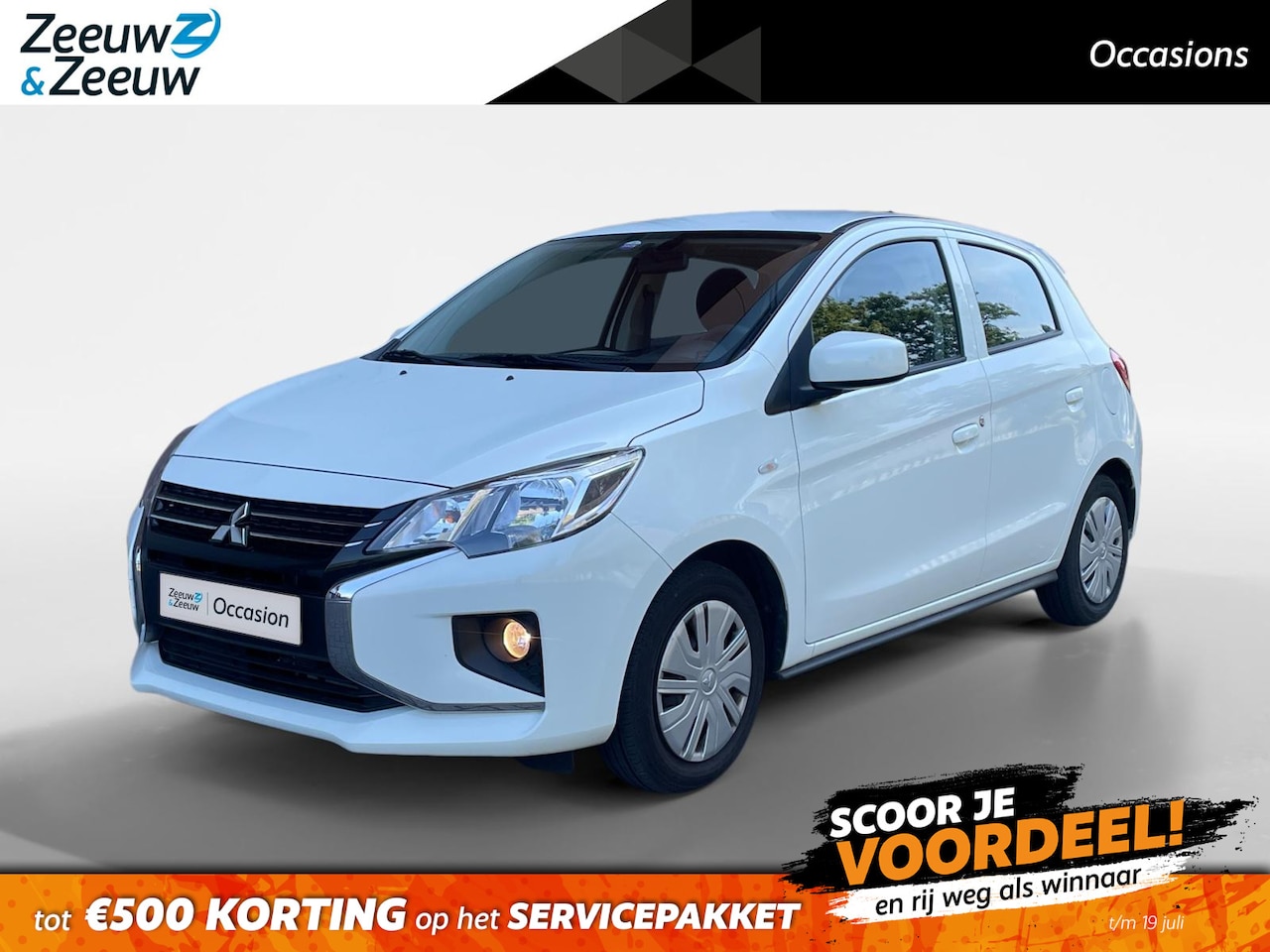 Mitsubishi Space Star - 1.2 Connect+ | 1ste eigenaar| Lage kilometerstand| Airco| Carplay/Android auto| Regensenso - AutoWereld.nl