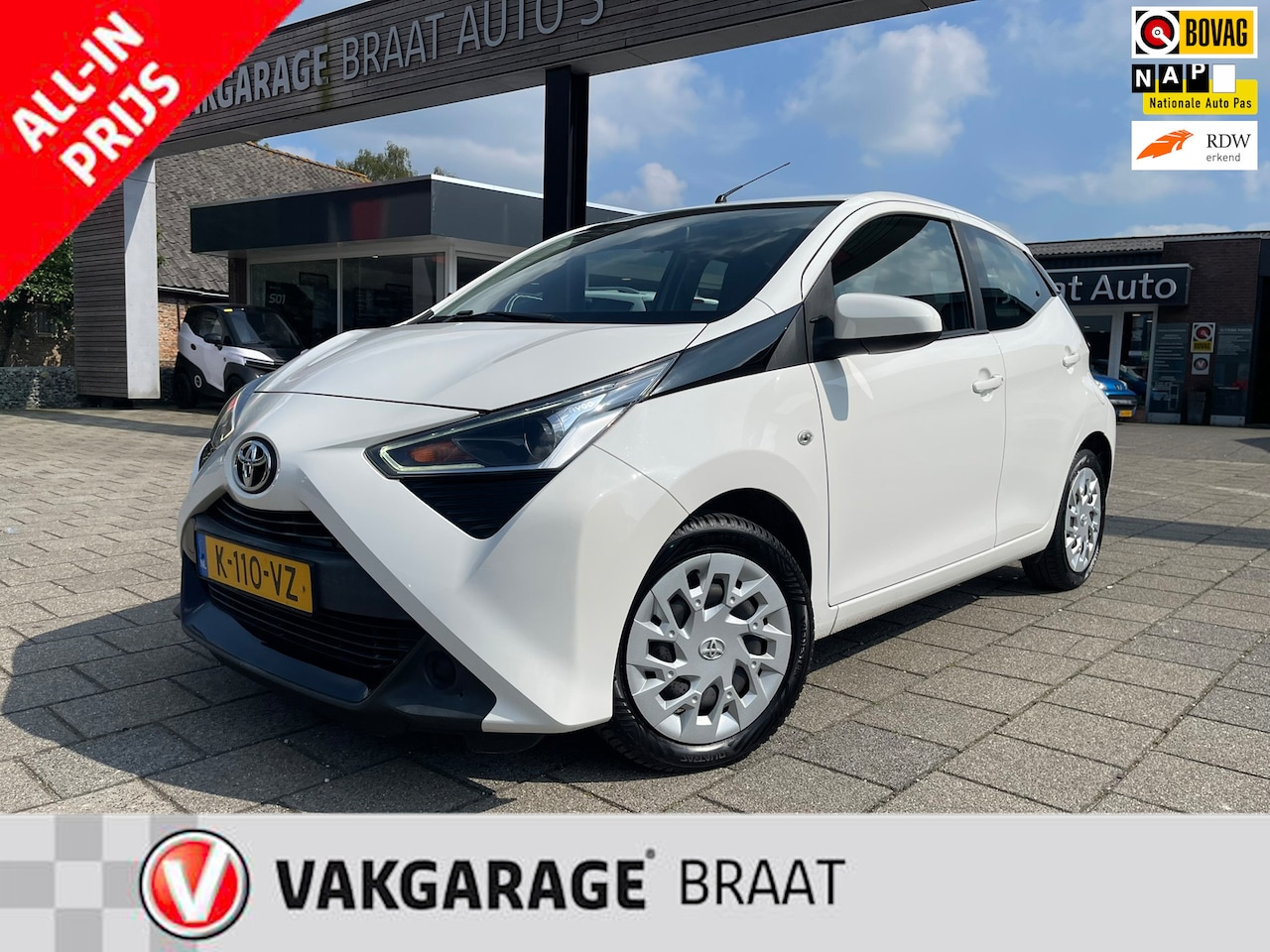 Toyota Aygo - 1.0 l BTW l CARPLAY l CAMERA l CRUISE l ALL-IN PRIJS! - AutoWereld.nl