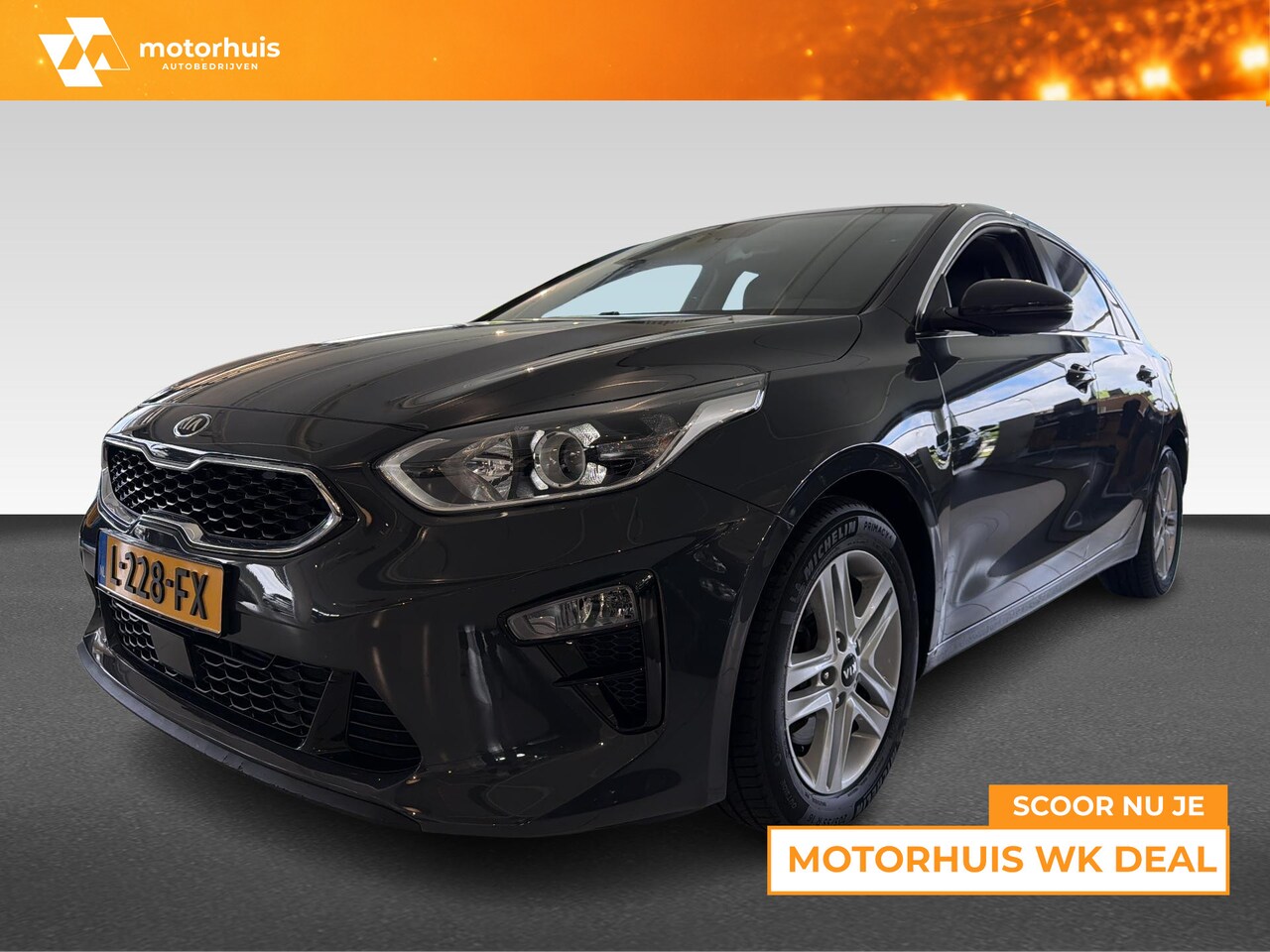 Kia Cee'd - Ceed 1.5 T-GDi 160pk DynamicPlusLine | 16'' lichtmetalen velgen | Achteruitrijcamera | Act - AutoWereld.nl